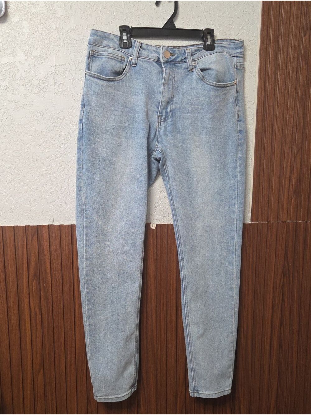 Forever 21 Light Blue Skinny Jeans Sz 34 [1956]